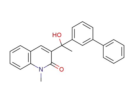 3-(1-([1,1'-biphenyl]-3-yl)-1-hydroxyethyl)-1-methylquinolin-2(1H)-one