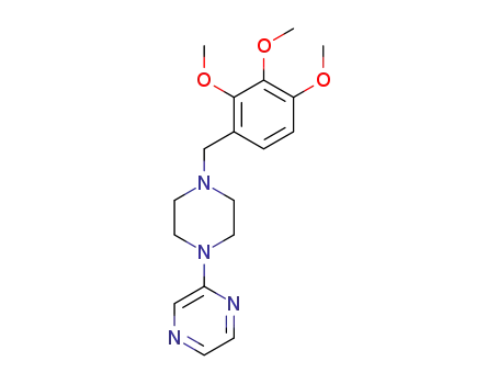 2-(4-(2,3,4-trimethoxybenzyl)piperazin-1-yl)pyrazine