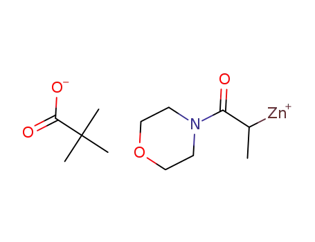 (1-morpholino-1-oxopropan-2-yl)zinc pivalate