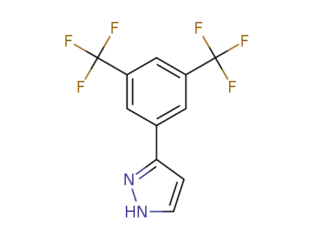 3-(3,5-bis(trifluoromethyl)phenyl)-1H-pyrazole