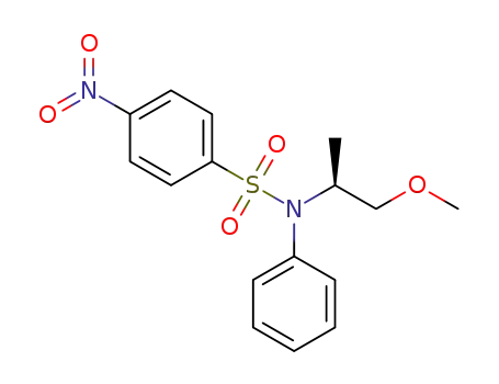 (S)-N-(1-methoxypropan-2-yl)-4-nitro-N-phenylbenzenesulfonamide