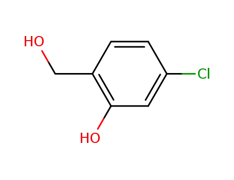 Molecular Structure of 64917-81-3 (4-Chloro-2-hydroxybenzeneMethanol)