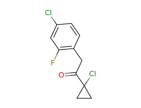 1-(1-chlorocyclopropyl)-2-(4-chloro-2-fluorophenyl)ethanone