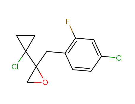 2-(1-chlorocyclopropyl)-2-(4-chloro-2-fluorobenzyl)oxirane