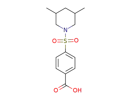 4-((3,5-dimethylpiperidin-1-yl)sulfonyl)benzoic acid