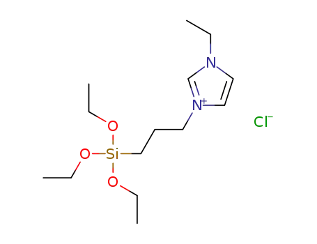 1-ethyl-3-[3-(triethoxysilyl)propyl]imidazolium chloride