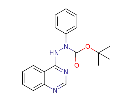 tert-butyl 1-phenyl-2-(quinazolin-4-yl)hydrazine-1-carboxylate