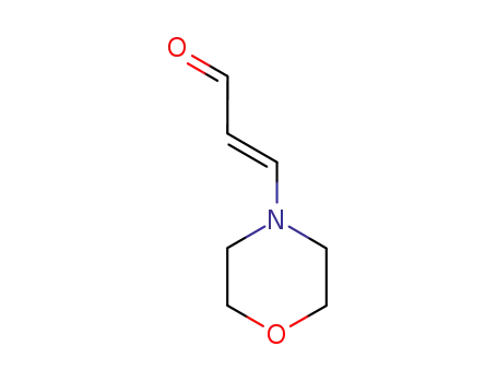 Molecular Structure of 34900-00-0 (3-Morpholinoacrylaldehyde)