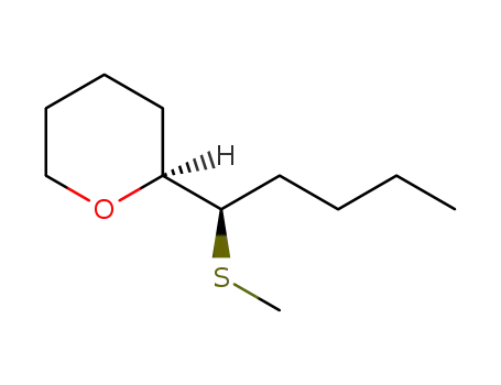 (2R*,1'S*)-2-(1'-methylthiopentyl)tetrahydropyran