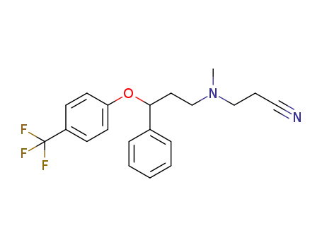 3-(methyl(3-phenyl-3-(4-(trifluoromethyl)phenoxy)propyl)amino)propanenitrile