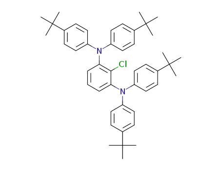 N1,N1,N3,N3-tetrakis(4-(tert-butyl)phenyl)-2-chlorobenzene-1,3-diamine