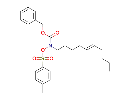 benzyl (E)-dec-5-en-1-yl(tosyloxy)carbamate