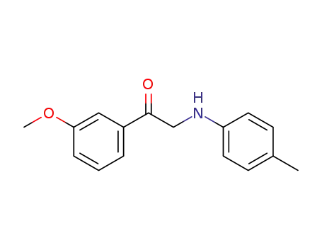 1-(3-methoxyphenyl)-2-(4-methylphenylamino)ethanone