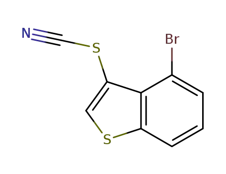 4-bromo-3-thiocyanatobenzo[b]thiophene