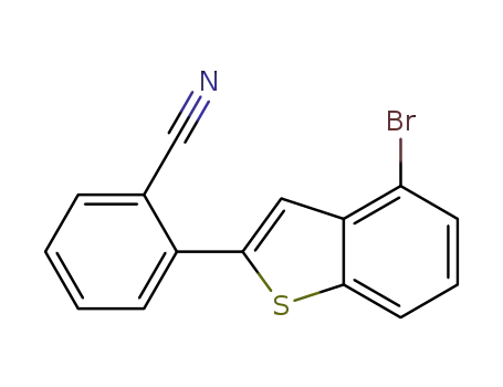2-(4-bromobenzo[b]thiophen-2-yl)benzonitrile