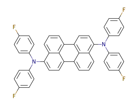 3,9-bis(N,N-bis(4-fluorophenyl)amino)perylene