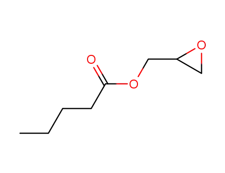 Molecular Structure of 110207-31-3 (Pentanoic acid, oxiranylmethyl ester)