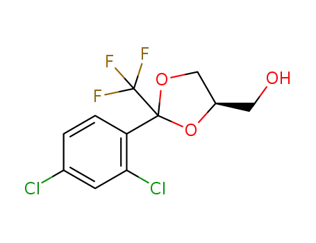 ((4R)-2-(2,4-dichlorophenyl)-2-trifluoromethyl-1,3-dioxolan-4-yl)methanol