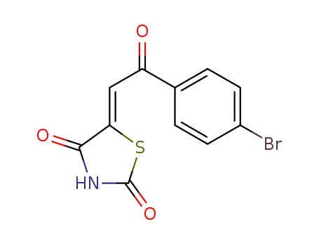 (Z)-5-(2-(4-bromophenyl)-2-oxoethylidene)thiazolidine-2,4-dione