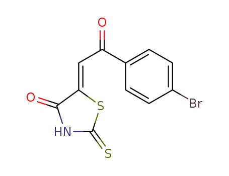 (Z)-5-(2-(4-bromophenyl)-2-oxoethylidene)-2-thioxothiazolidin-4-one
