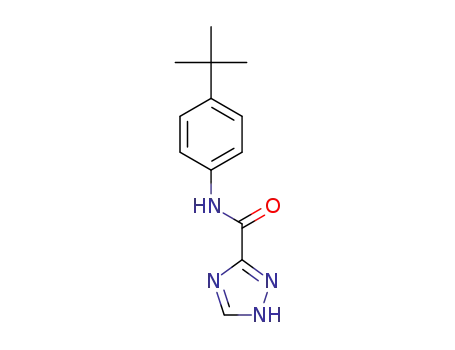 N-(4-(tert-butyl)phenyl)-1H-1,2,4-triazole-3-carboxamide