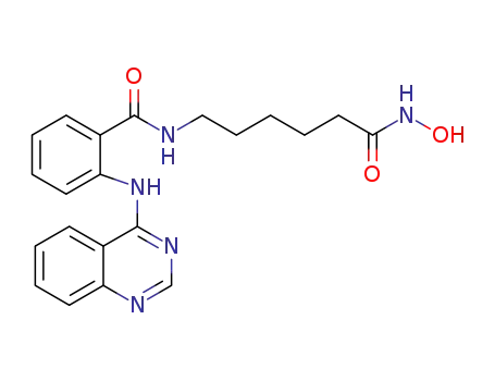 N-(6-(hydroxyamino)-6-oxohexyl)-2-(quinazolin-4-ylamino)benzamide