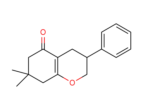 7,7-dimethyl-3-phenyl-2,3,4,6,7,8-hexahydro-5H-1-benzopyran-5-one