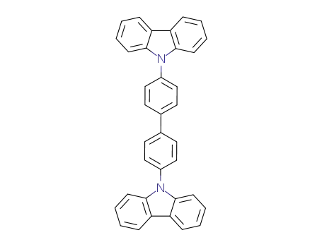 Molecular Structure of 58328-31-7 (4,4'-Bis(N-carbazolyl)-1,1'-biphenyl)