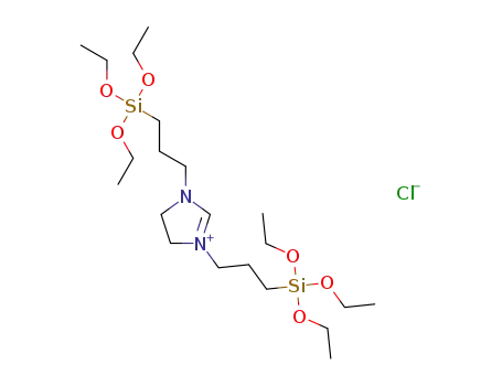 1,3-bis(3-(triethoxysilyl)propyl)-4,5-dihydro-1H-imidazol-3-ium chloride