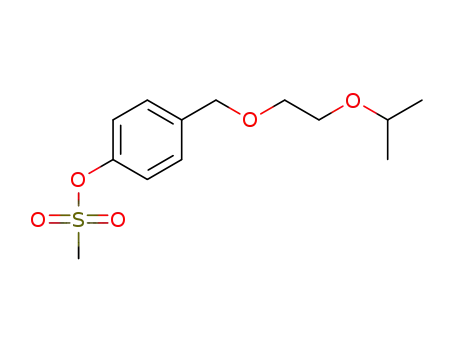 4-((2-isopropoxyethoxy)methyl)phenyl methanesulfonate