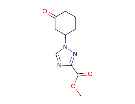 methyl 1-(3-oxocyclohexyl)-1H-1,2,4-triazole-3-carboxylate