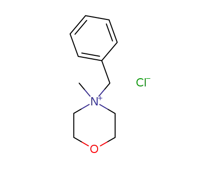 Morpholinium, 4-methyl-4-(phenylmethyl)-, chloride
