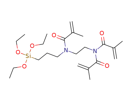 N-methacryloyl-N-(2-(N-(3-(triethoxysilyl)propyl)methacrylamido)ethyl)methacrylamide