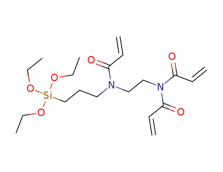 N-acryloyl-N-(2-(N-(3-(triethoxysilyl)propyl)acrylamido)ethyl)acrylamide
