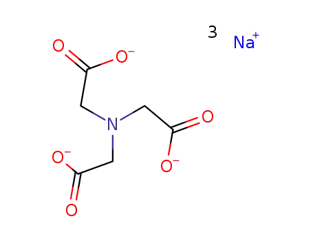 Molecular Structure of 5064-31-3 (Trisodium nitrilotriacetate)
