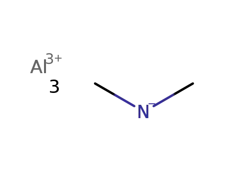 Molecular Structure of 14314-61-5 (Methanamine, N-methyl-, aluminum salt)
