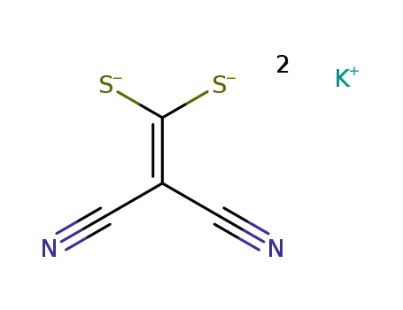 Molecular Structure of 4777-48-4 (2,2-Bis(potassiothio)ethene-1,1-dicarbonitrile)