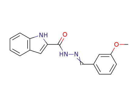 N'-(3-methoxybenzylidene)-1H-indole-2-carbohydrazide