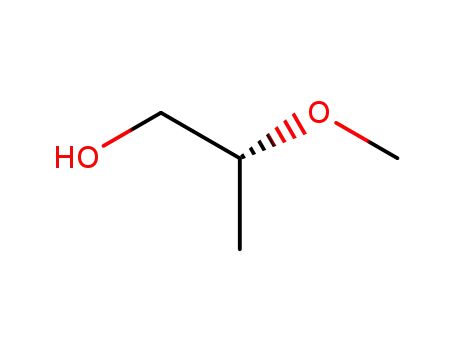 Molecular Structure of 6131-59-5 ((R)-(-)-2-Methoxypropanol)