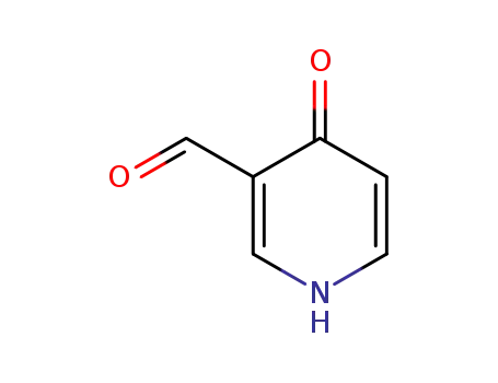Molecular Structure of 90490-54-3 (3-FORMYL-4(1H)-PYRIDONE)