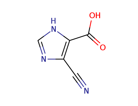 1H-Imidazole-4-carboxylic acid, 5-cyano-