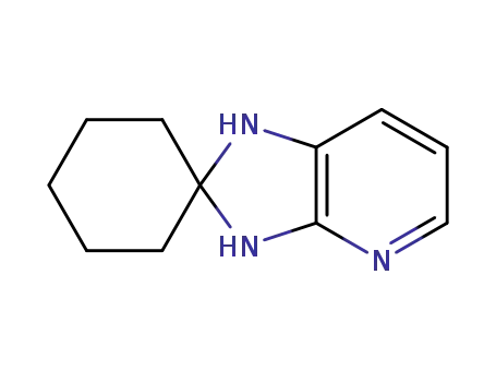Molecular Structure of 76902-24-4 (1',3'-DIHYDROSPIRO[CYCLOHEXANE-1,2'-[2H]IMIDAZO[4,5-B]PYRIDINE])