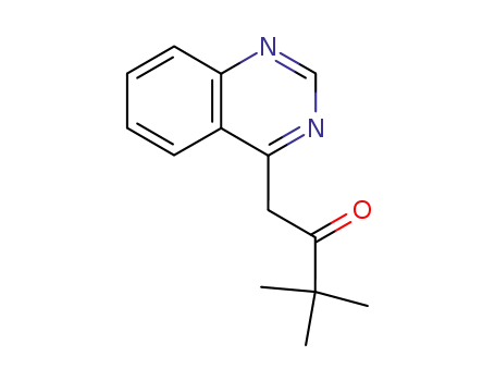 1-(quinazolin-4-yl)-3,3-dimethyl-2-butanone