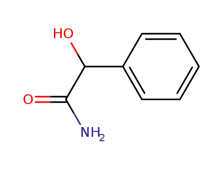 Molecular Structure of 24008-63-7 ((S)-MANDELAMIDE)