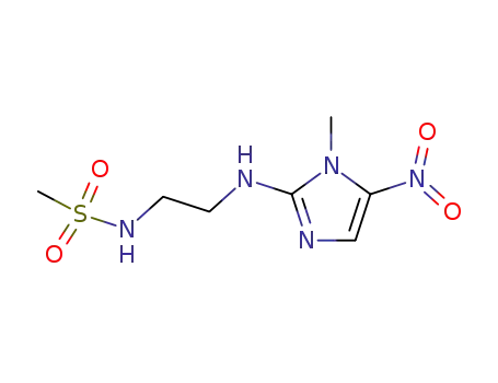 2-(2-methanesulphonamidoethylamino)-1-methyl-5-nitroimidazole