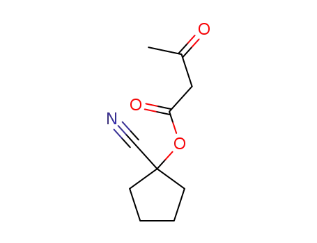 1-cyano-cyclopentyl acetoacetate