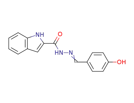N'-[(4-hydroxyphenyl)methylidene]-1H-indole-2-carbohydrazide