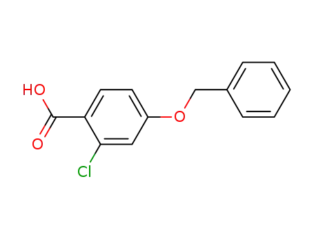 Benzoic acid, 2-chloro-4-(phenylmethoxy)-
