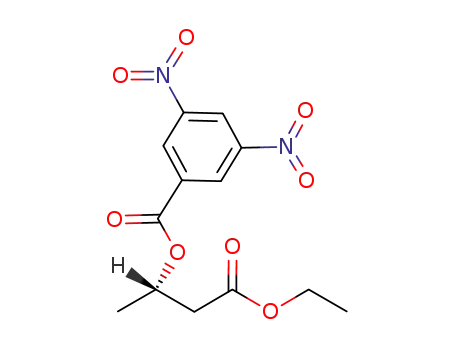 (S)-3-(3',5'-Dinitrobenzoyloxy)-buttersaeureaethylester
