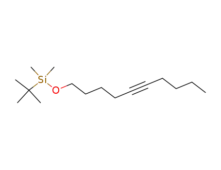 Molecular Structure of 139224-13-8 (Silane, (5-decynyloxy)(1,1-dimethylethyl)dimethyl-)